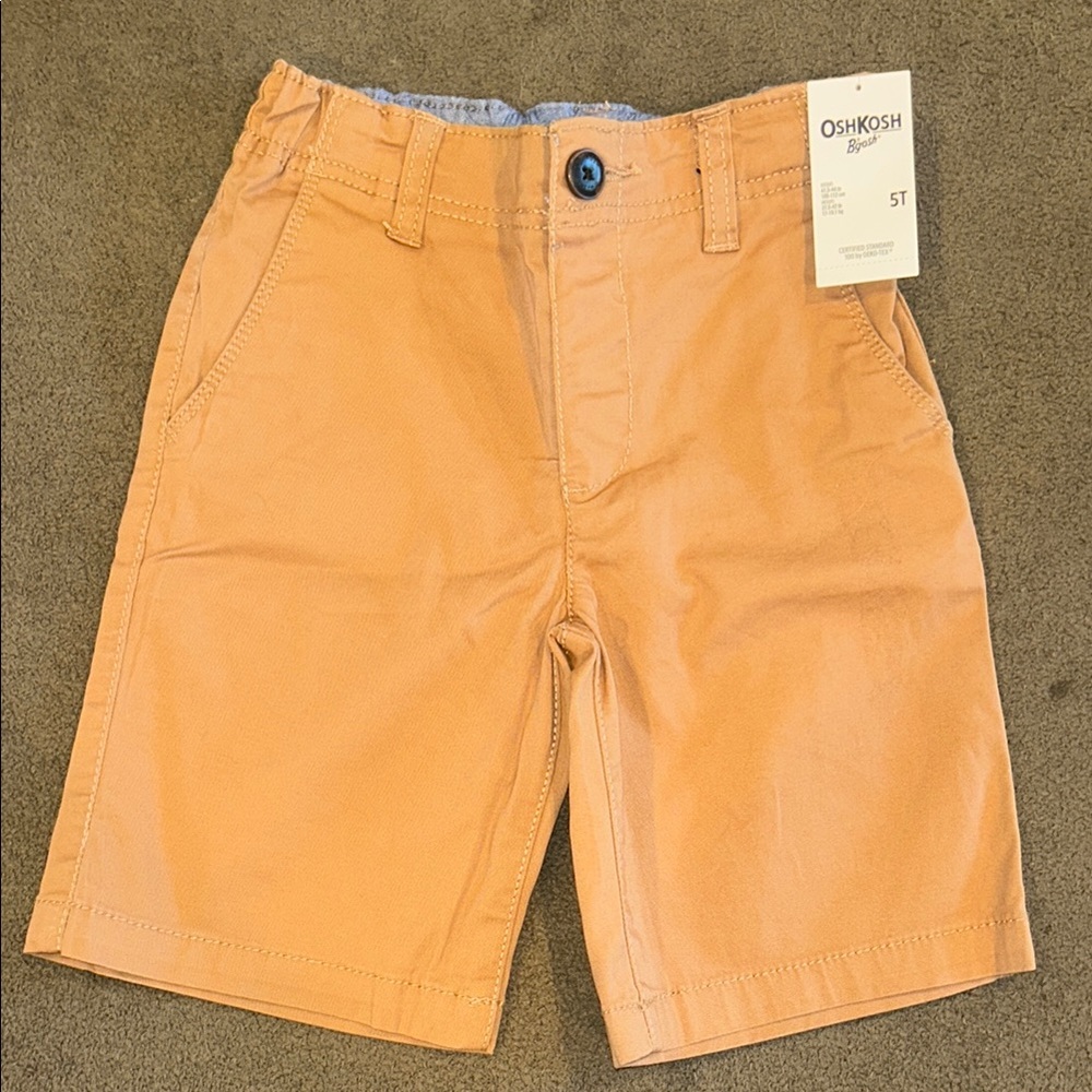 OshKosh B'gosh Boys Tan Shorts
